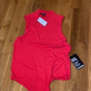 Express red bodysuit BNWT medium